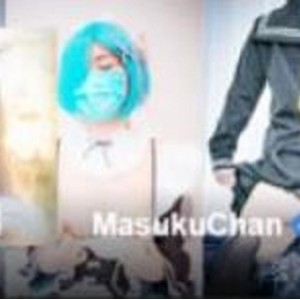 P站女神MasukuChan资源合集，3.8G视频，cos风格美腿蕾丝热裤